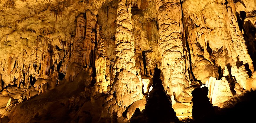 Postojna Grotten in Slovenië