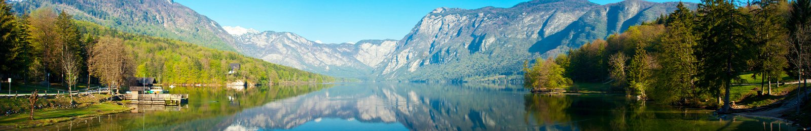 Kamperen bij het meer van Bohinj